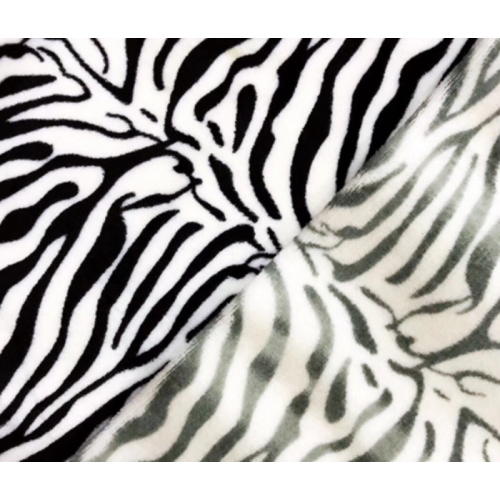 wholesale zebra design flannel fleece blanket